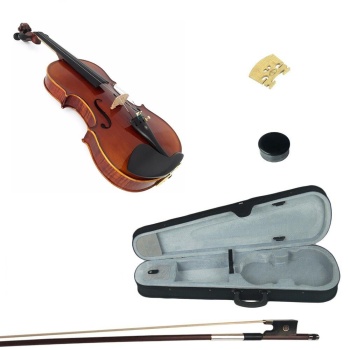 Kinglos KNG PHB-1004 3/4 Boy Akustik Keman Seti (Öğrenci Serisi) | Genç Müzisyenler İçin 3/4 Ölçü, Ergonomik Klavye, Arşe ve Sert Taşıma Kutusu Dahil